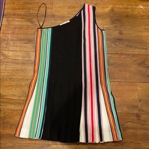 Diane Von Furstenberg one shoulder dress